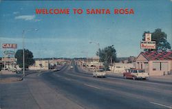 Welcome to Santa Rosa New Mexico Postcard Postcard Postcard