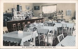 Big Spring Cafe Van Buren, MO Postcard Postcard Postcard