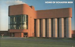 Home of Schaefer Beer Postcard