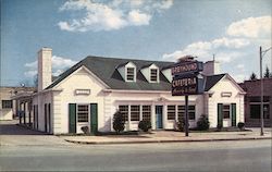 Greyhound Cafeteria Postcard