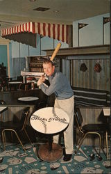 Mickey Mantle's Holiday Inn Postcard