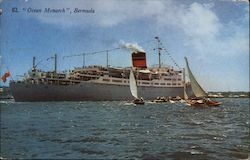 "Ocean Monarch" Postcard