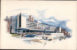 Martinique Hotel Motor Inn Postcard