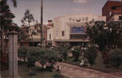 Parque Central Y Cine Palace San Jose, Costa Rica Central America Postcard Postcard Postcard