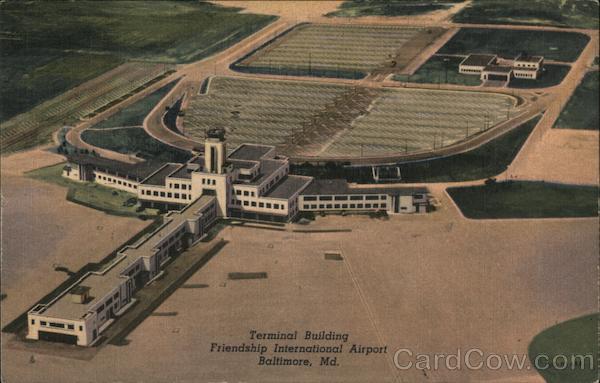 Terminal Building, Friendship International Airport Baltimore Maryland
