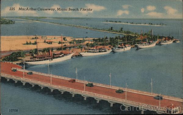MacArthur Causeway Miami Beach Florida