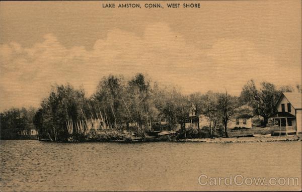 Lake Amston, West Shore Lebanon Connecticut