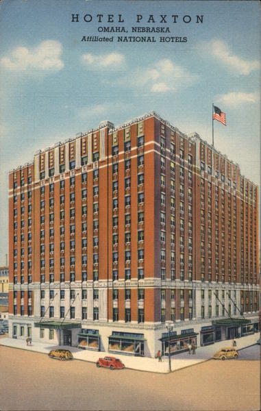 Hotel Paxton Omaha Nebraska