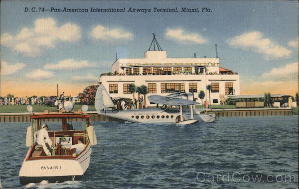 Pan-American International Airways Terminal Miami Florida