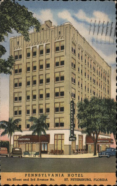 Pennsylvania Hotel St. Petersburg Florida