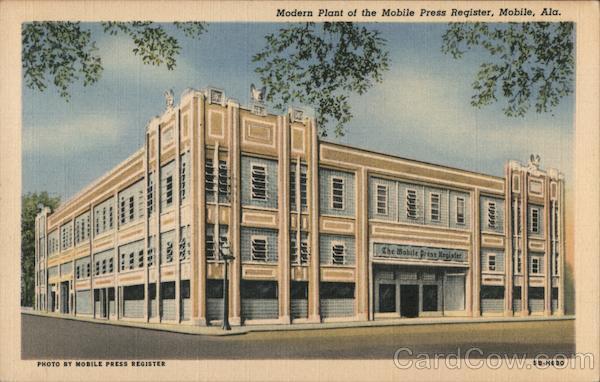 Modern Plant of the Mobile Press Register Alabama