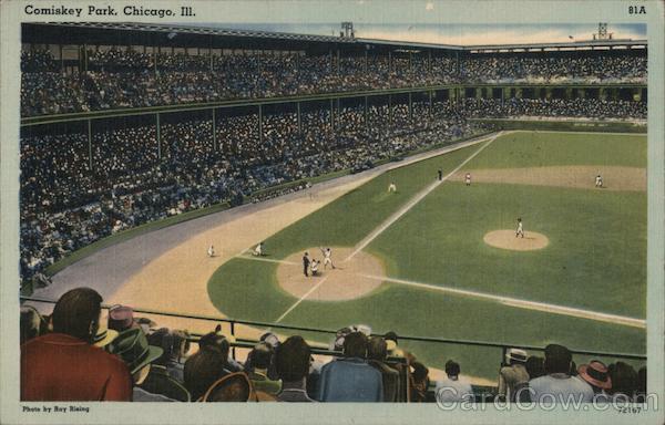 Comiskey Park Chicago Illinois Ray Rising