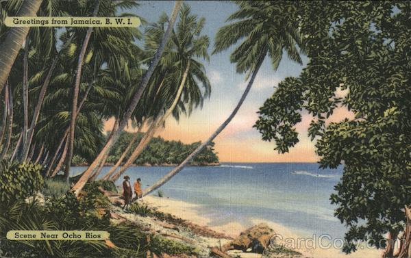 Greetings From Jamaica, Scene Near Ocho Rios