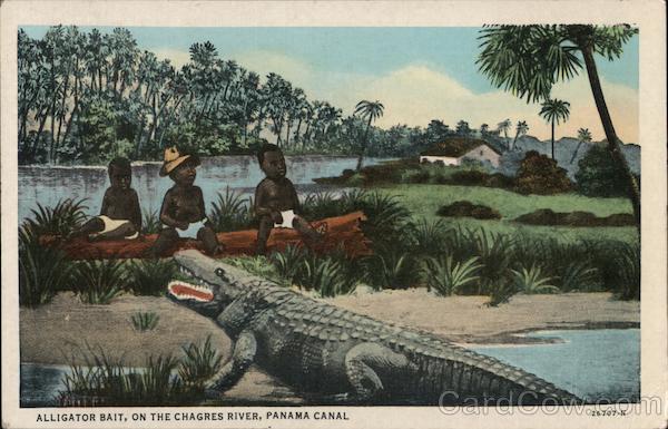 Alligator Bait, on the Chagres River Panama Canal