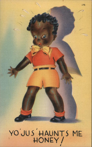 Scared Little Black Girl Black Americana