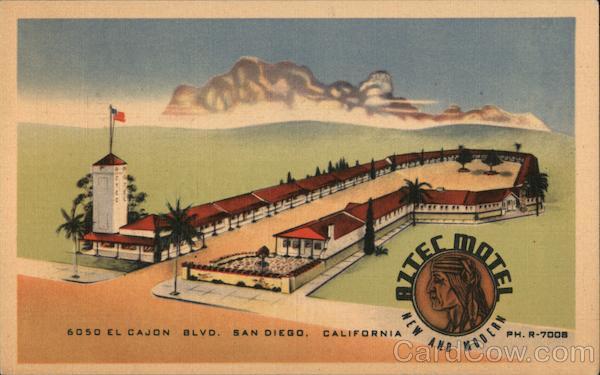 Aztec Motel San Diego California
