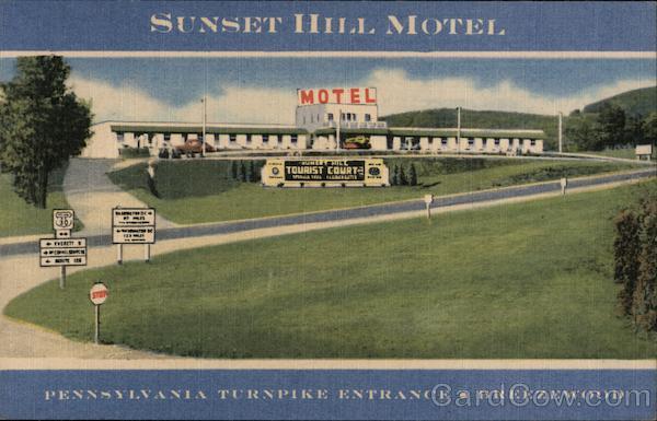 Sunset Hill Motel Breezewood Pennsylvania