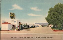 De Anza Motel Postcard