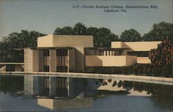 Florida Southern College, Administration Bldg. Postcard