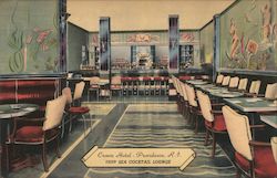 Crown Hotel Deep Sea Cocktail Lounge Postcard