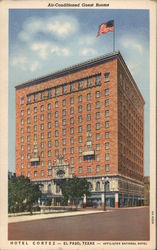 Hotel Cortez El Paso, TX Postcard Postcard Postcard