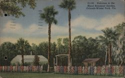Entrance to the Mead Botanical Garden Orlando, FL Postcard Postcard Postcard