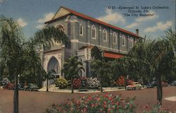 Episcopal St. Luke's Cathedral, "The City Beautiful" Orlando, FL Postcard Postcard Postcard