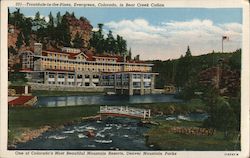 Troutdale-in-the-Pines, in Bear Creek Cañon Evergreen, CO Postcard Postcard Postcard