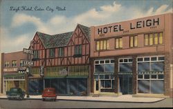 Leigh Hotel Postcard