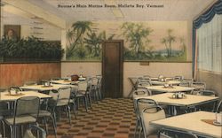 Nourse's Main Marine Room Malletts Bay, VT Postcard Postcard Postcard