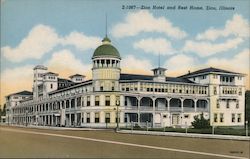 Zion Hotel and Rest Home Postcard