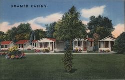 Kramer Kabins Milford, CT Postcard Postcard Postcard