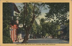 Mark Twain - Bret Harte Trail, Columbia State Park Postcard