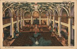 New Hotel Jefferson Postcard