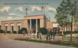 World's Fair Building of the YMCA of the City of New York Postcard