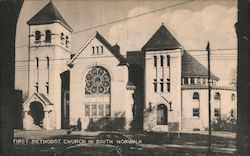 First Methodist Church Postcard