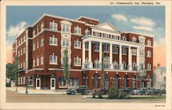 Community Inn Postcard