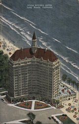 Villa Riviera Hotel Postcard