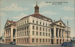 Central Baptist Church Postcard