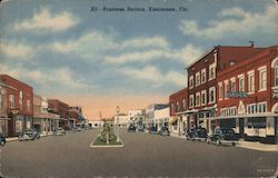 Business Section Postcard