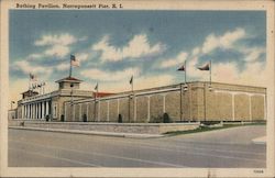 Bathing Pavilion Postcard