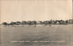 Central Water Front, Hawk's Nest Beach Postcard