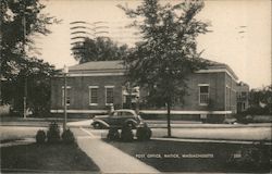 Post Office Natick, MA Postcard Postcard Postcard