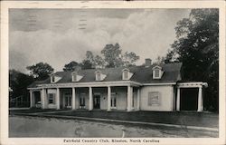 Fairfield Country Club Kinston, NC Postcard Postcard 