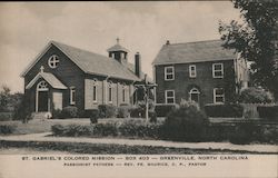 St. Gabriel's Colored mission Greenville, NC Postcard Postcard Postcard