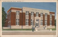 US Post OFfice Gastonia, NC Postcard Postcard Postcard