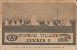 Wigwam Village Number 5 Postcard