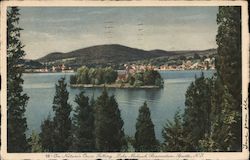 Lake Mohawk, the Largest Restricted Lake in New Jersey Postcard