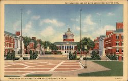The New College of Arts and Sciences for Men, University of Rochester Postcard