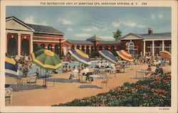 The Recreation unit at Saratoga Spa Postcard